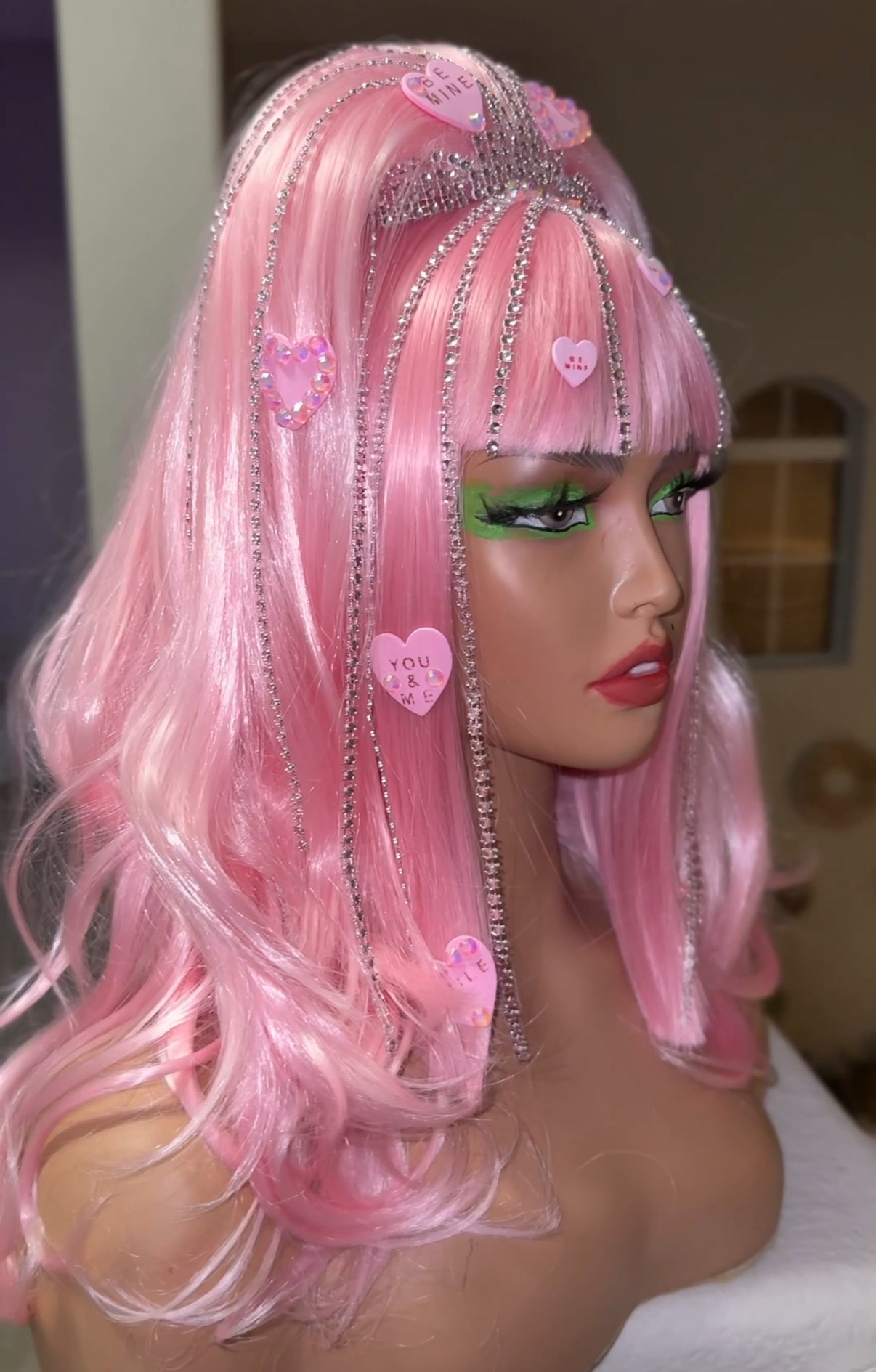 FEMBOT PINK wig